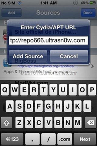Unlock iOS 5.0.1 On iPhone 4 / iPhone 3GS Using Ultrasn0w 1.2.5
