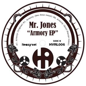 New techno EP coming January 16th on Heavy Reel from Mr Jones