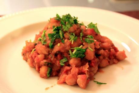 Indian Chickpea and Potato Stew