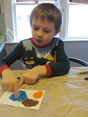 Toddler Art without the Mess