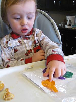 Toddler Art without the Mess