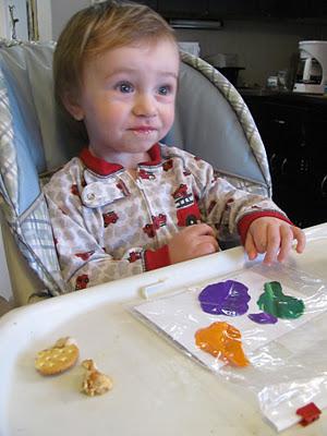 Toddler Art without the Mess