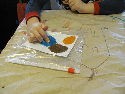 Toddler Art without the Mess