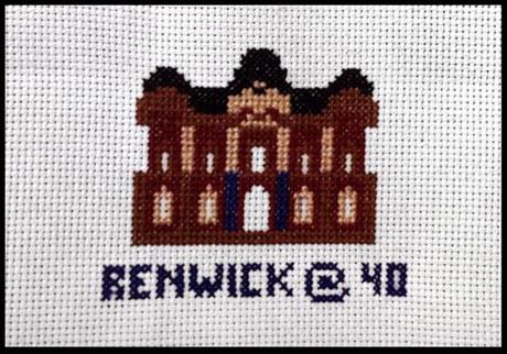 Cross Stitch postcard