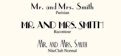 Wedding Theme Terminology: Art Deco