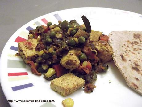 Mixed Vegetables with Tofu