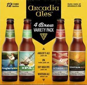 Beer Review – Arcadia Ales Sampler Pack