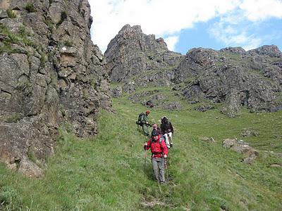 A 3 day hike in the Cathedral Peak Area - December 2011