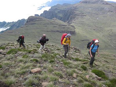 A 3 day hike in the Cathedral Peak Area - December 2011