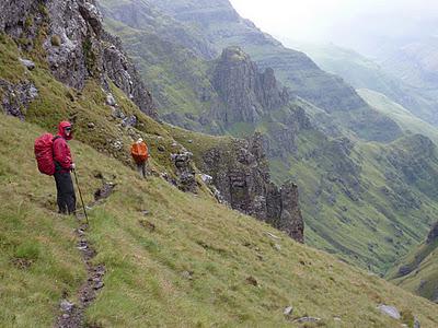 A 3 day hike in the Cathedral Peak Area - December 2011