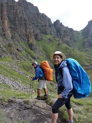 A 3 day hike in the Cathedral Peak Area - December 2011