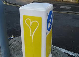 Street art valentines