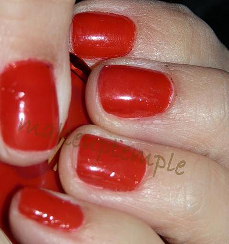 niyot fire red nail polish