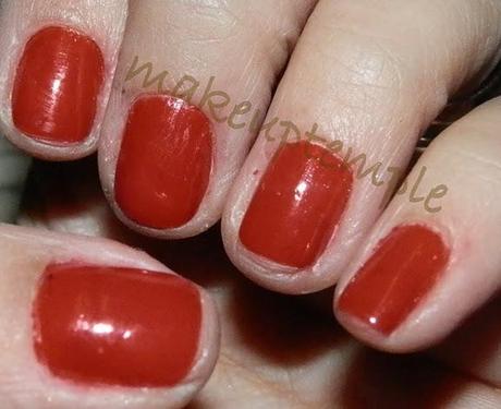 niyot fire red nail polish