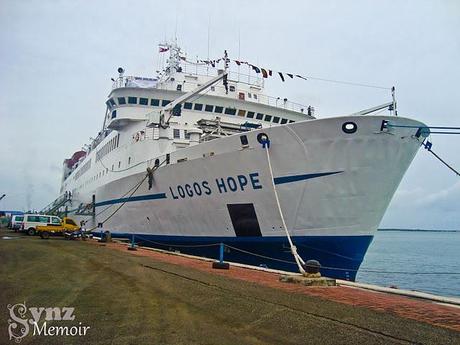 MV Logos Hope Docks in Cebu