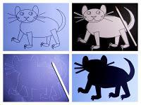 How To Make a Black Cat Silhouette