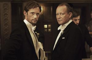 Alexander and Stellan Skarsgård in Melancholia