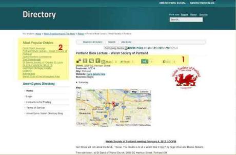 Click Your Way Into the Top Ten on the AmeriCymru Welsh Directory!