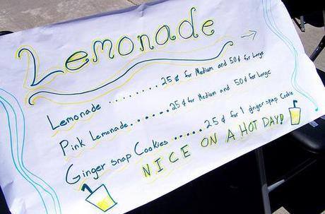 lemonade stand poster