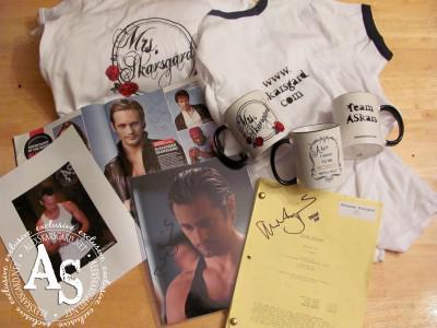 Win Signed Alexander Skarsgård Goodies for Charity