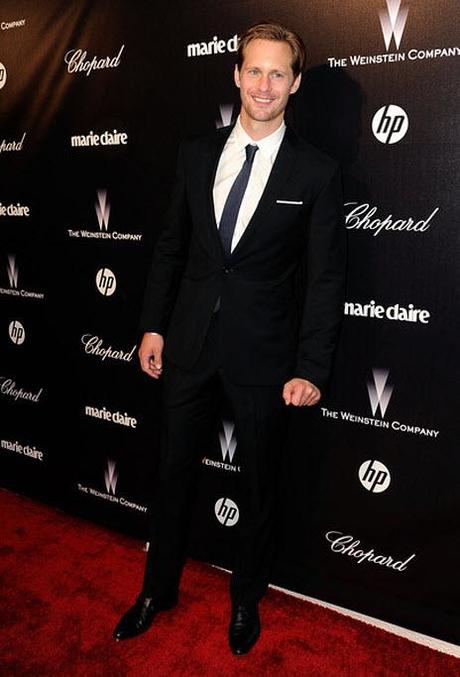 Alexander Skarsgard at the Weinstein Company’s Golden Globe Party