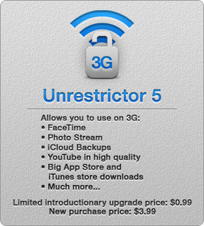 Factime Over 3G With 3G Unrestrictor On iOS 5.x
