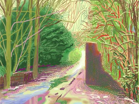 Does David Hockney: A Bigger Picture cement the Yorkshireman’s reputation as Britain’s greatest living artist?