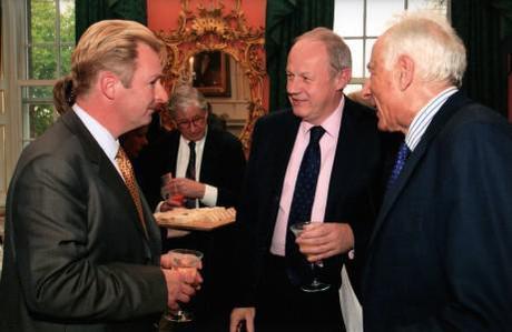 Ben Kaye ~ Immigration Minister Damian Green ~ HTF Chairman Anthony Steen at 10 Downing Street