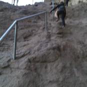 Climbing Camelback.