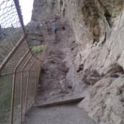 Climbing Camelback.