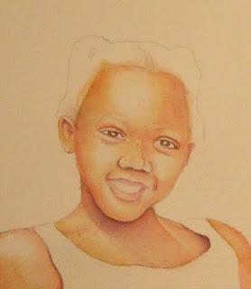 Girl in White - Watercolor Portrait Mini Demo