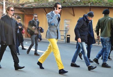 a take on yellow from Pitti