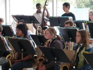 School jazz band fundraiser