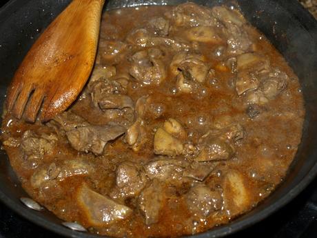 Chicken Livers Peri Peri