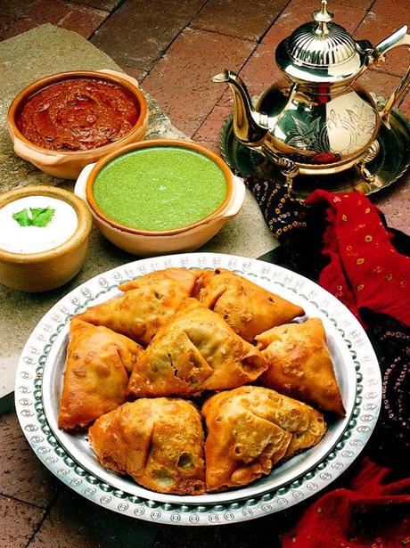 Traditional Indian Samosas