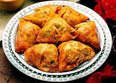 Traditional Indian Samosas