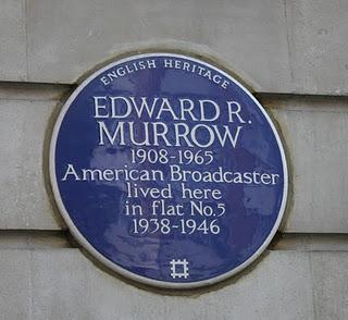 Plaque of the Week No.103: Edward R. Murrow