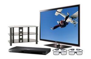 Pay weekly 3D TV package from Buy As You View