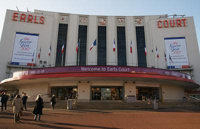 Earl's Court: reliefs and reinforced concrete