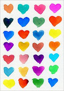 Hearts of Many Colors