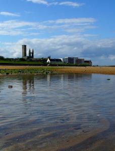 Sun, weather, St Andrews, East Sands, Beach, Paddling