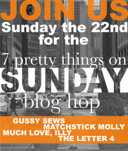 7 pretty things on Sunday