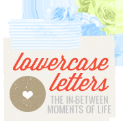 lowercase letters