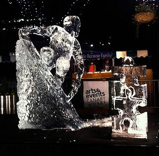 Ice Sculptures in London!