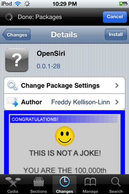 Open Applications With Siri Using OpenSiri Tweak