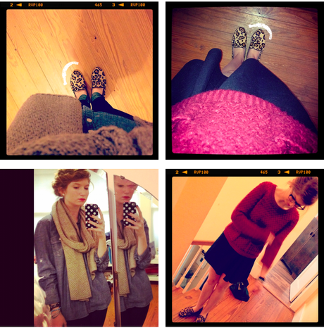 a week with instagram & cheetah loafers