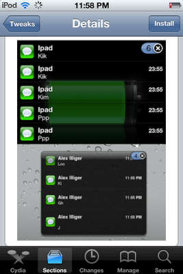 Clear All LockScreen Notifications On iOS 5