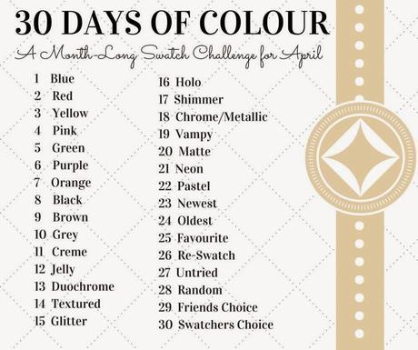 30 Days of Colour Challenge - Day 26