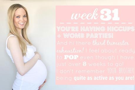 31 weeks pregnant, 31 weeks,