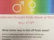 Straight Pride Posters Ohio University